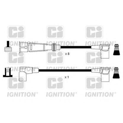 Photo Ignition Cable Kit QUINTON HAZELL XC1182