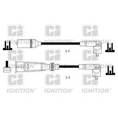 Фото Комплект проводов зажигания QUINTON HAZELL XC1197