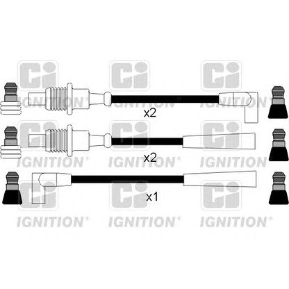 Foto Kit cavi accensione QUINTON HAZELL XC121