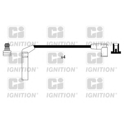 Photo Ignition Cable Kit QUINTON HAZELL XC1214