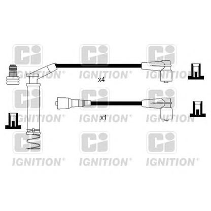 Photo Kit de câbles d'allumage QUINTON HAZELL XC1236