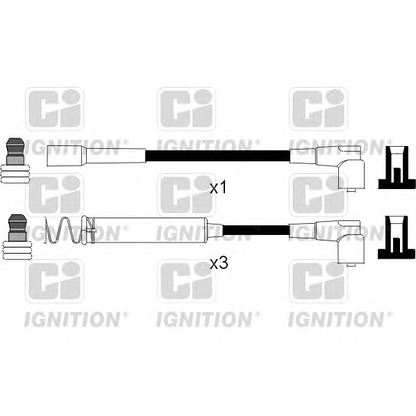Foto Zündleitungssatz QUINTON HAZELL XC214