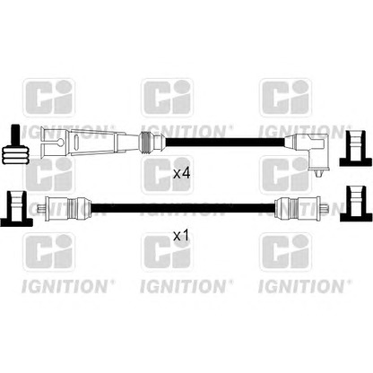 Foto Kit cavi accensione QUINTON HAZELL XC226