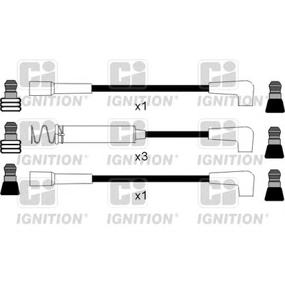 Photo Ignition Cable Kit QUINTON HAZELL XC237