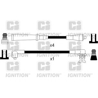 Foto Juego de cables de encendido QUINTON HAZELL XC267