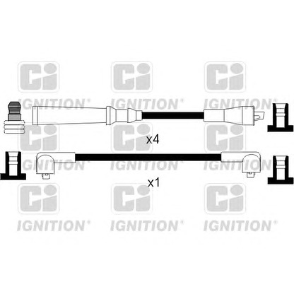 Foto Juego de cables de encendido QUINTON HAZELL XC271