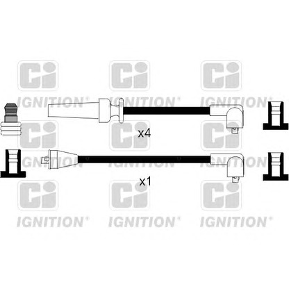 Foto Juego de cables de encendido QUINTON HAZELL XC282