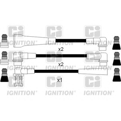 Foto Juego de cables de encendido QUINTON HAZELL XC328