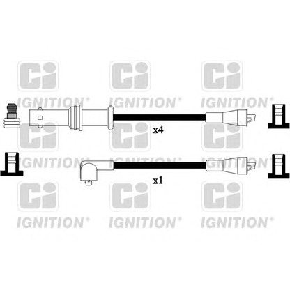 Foto Kit cavi accensione QUINTON HAZELL XC365