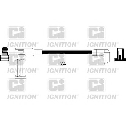 Foto Juego de cables de encendido QUINTON HAZELL XC377