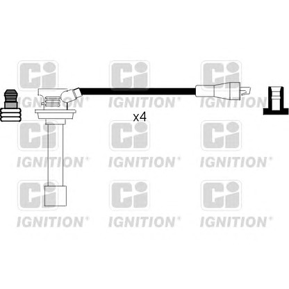 Photo Ignition Cable Kit QUINTON HAZELL XC410