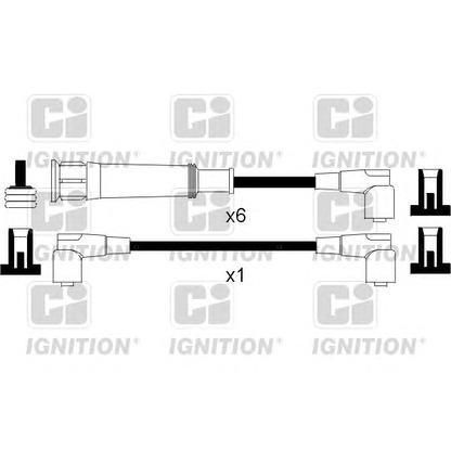 Foto Kit cavi accensione QUINTON HAZELL XC467