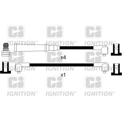 Foto Zündleitungssatz QUINTON HAZELL XC498