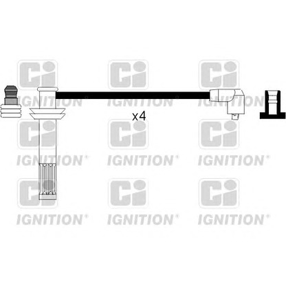 Foto Kit cavi accensione QUINTON HAZELL XC544