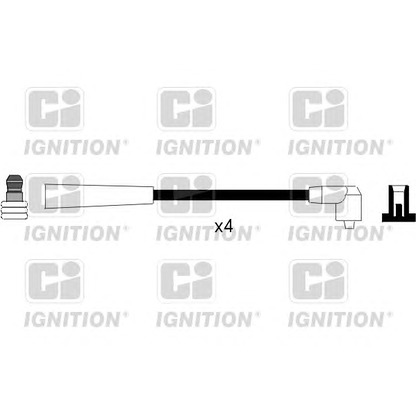 Фото Комплект проводов зажигания QUINTON HAZELL XC555