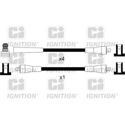 Foto Zündleitungssatz QUINTON HAZELL XC564