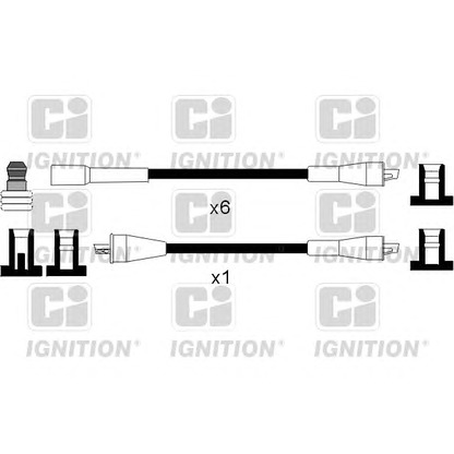 Foto Juego de cables de encendido QUINTON HAZELL XC589