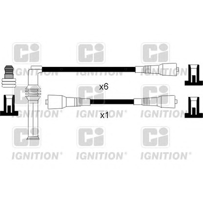 Foto Juego de cables de encendido QUINTON HAZELL XC594