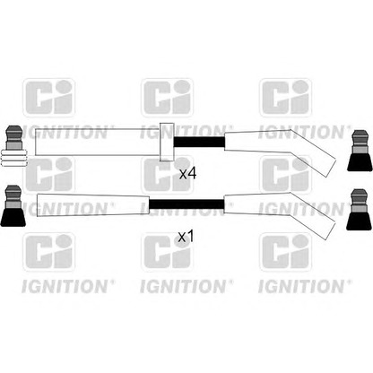 Photo Ignition Cable Kit QUINTON HAZELL XC600