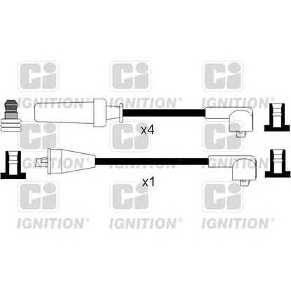 Foto Zündleitungssatz QUINTON HAZELL XC617