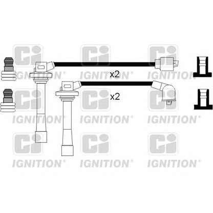 Photo Kit de câbles d'allumage QUINTON HAZELL XC653