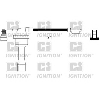 Foto Juego de cables de encendido QUINTON HAZELL XC678