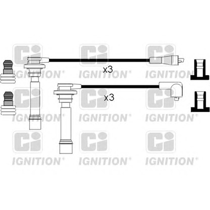 Foto Kit cavi accensione QUINTON HAZELL XC682