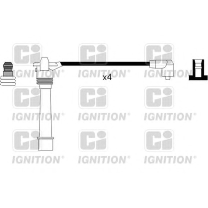 Foto Juego de cables de encendido QUINTON HAZELL XC701