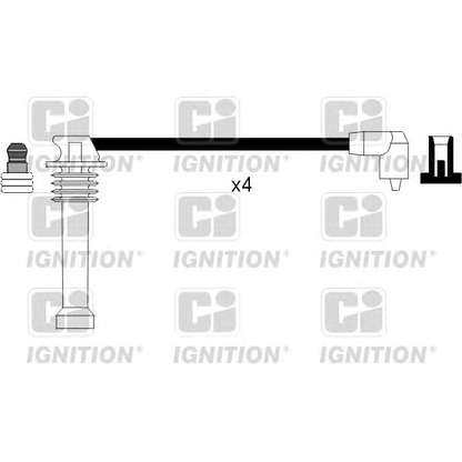 Foto Juego de cables de encendido QUINTON HAZELL XC710