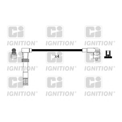 Photo Kit de câbles d'allumage QUINTON HAZELL XC717
