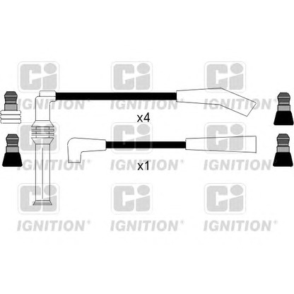 Foto Zündleitungssatz QUINTON HAZELL XC766