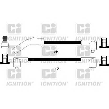 Foto Zündleitungssatz QUINTON HAZELL XC787