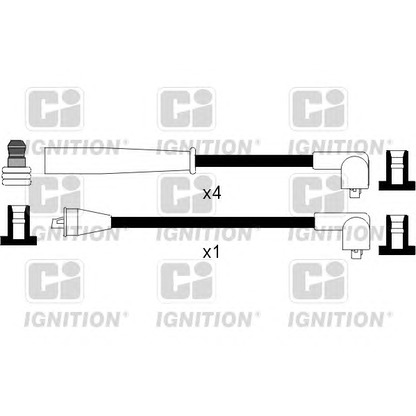 Photo Ignition Cable Kit QUINTON HAZELL XC799