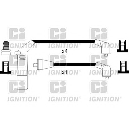 Foto Juego de cables de encendido QUINTON HAZELL XC807