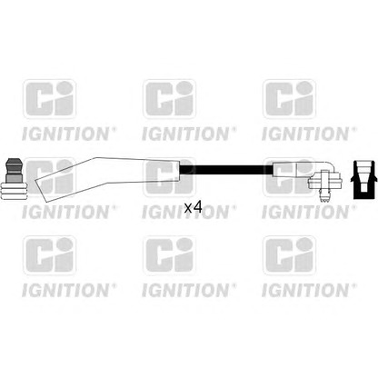 Photo Ignition Cable Kit QUINTON HAZELL XC816