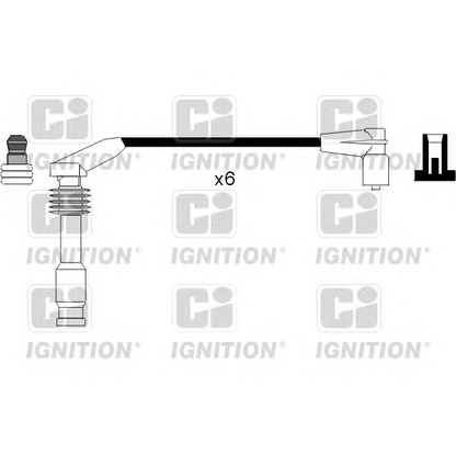 Photo Kit de câbles d'allumage QUINTON HAZELL XC819