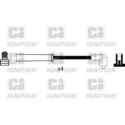 Photo Ignition Cable Kit QUINTON HAZELL XC824