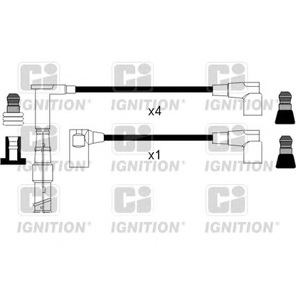 Photo Ignition Cable Kit QUINTON HAZELL XC831