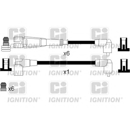 Photo Ignition Cable Kit QUINTON HAZELL XC832