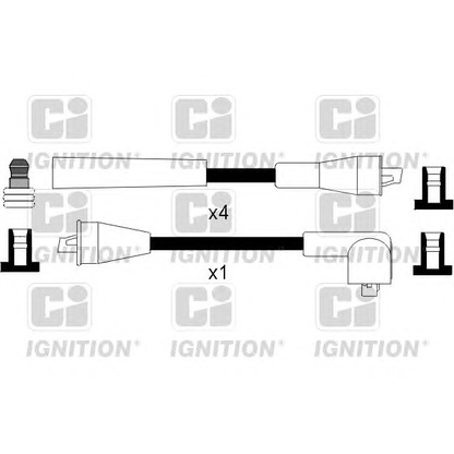 Foto Kit cavi accensione QUINTON HAZELL XC836