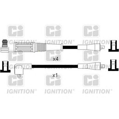 Foto Juego de cables de encendido QUINTON HAZELL XC837