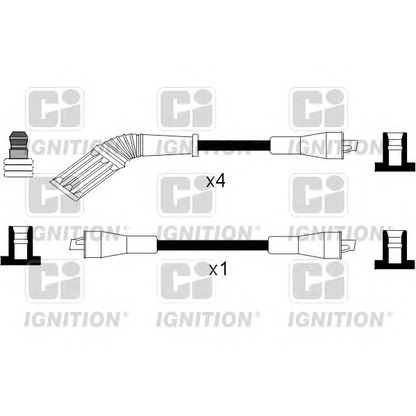 Foto Juego de cables de encendido QUINTON HAZELL XC844