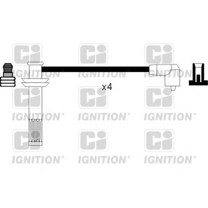 Foto Juego de cables de encendido QUINTON HAZELL XC845