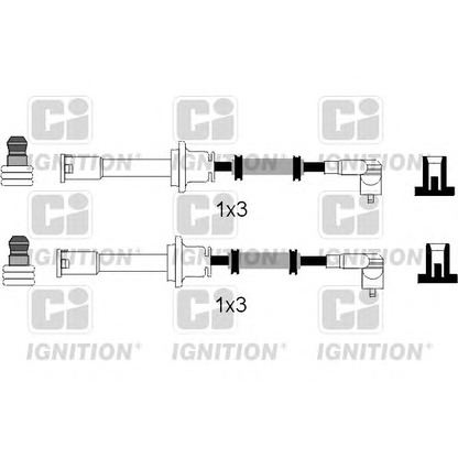 Photo Ignition Cable Kit QUINTON HAZELL XC848