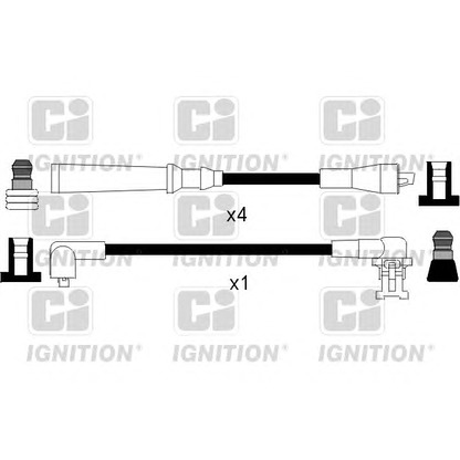 Photo Ignition Cable Kit QUINTON HAZELL XC849