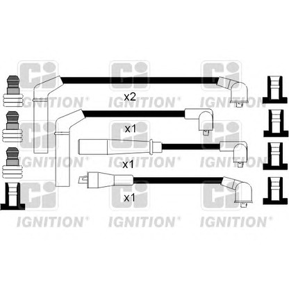 Photo Ignition Cable Kit QUINTON HAZELL XC862