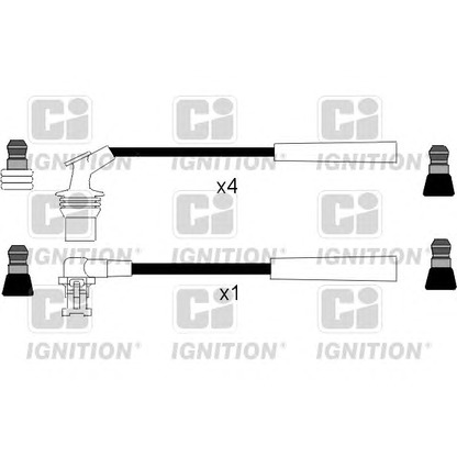 Foto Kit cavi accensione QUINTON HAZELL XC866