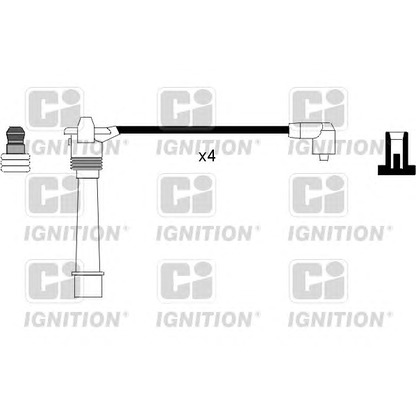 Foto Juego de cables de encendido QUINTON HAZELL XC880