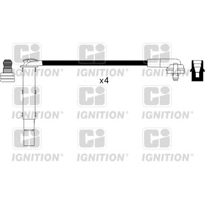 Фото Комплект проводов зажигания QUINTON HAZELL XC883