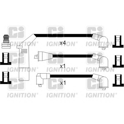 Foto Kit cavi accensione QUINTON HAZELL XC884